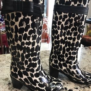 NWT KATE SPADE RAIN BOOTS SZ 6